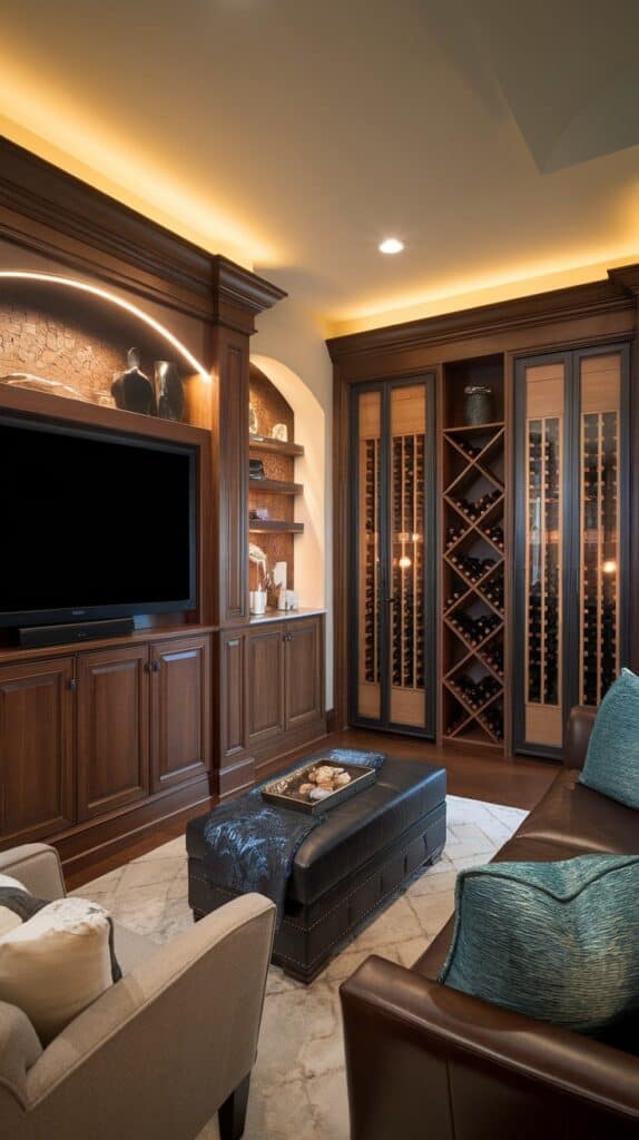20 Creative Ideas for the Ultimate Basement TV Room