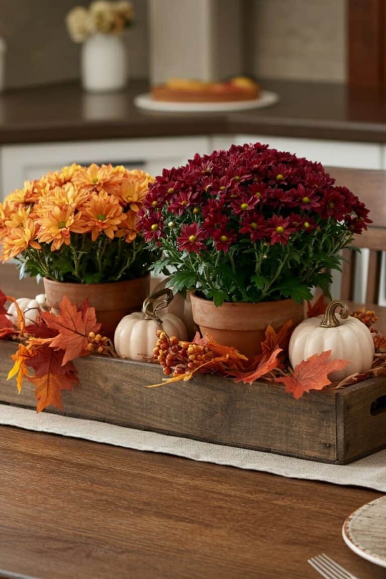 17 Fall Kitchen Table Decor Ideas