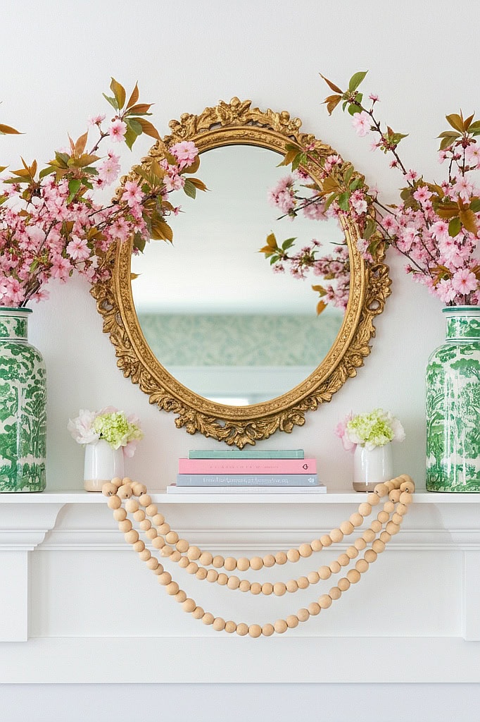 15 Inspiring Spring Mantle Ideas to Refresh Your Home